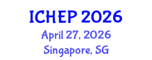 International Conference on High Energy Physics (ICHEP) April 27, 2026 - Singapore, Singapore