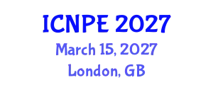 International Conference on Nuclear Power Engineering (ICNPE) March 15, 2027 - London, United Kingdom