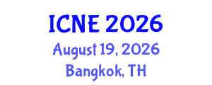 International Conference on Nuclear Engineering (ICNE) August 19, 2026 - Bangkok, Thailand
