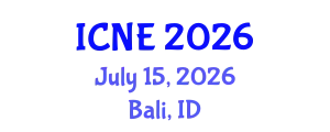 International Conference on Nuclear Engineering (ICNE) July 15, 2026 - Bali, Indonesia