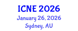 International Conference on Nuclear Engineering (ICNE) January 26, 2026 - Sydney, Australia