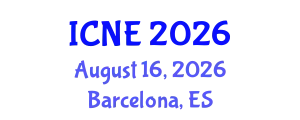 International Conference on Nuclear Engineering (ICNE) August 16, 2026 - Barcelona, Spain