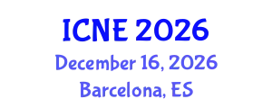 International Conference on Nuclear Engineering (ICNE) December 16, 2026 - Barcelona, Spain