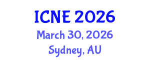 International Conference on Nuclear Engineering (ICNE) March 30, 2026 - Sydney, Australia