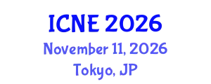 International Conference on Nuclear Engineering (ICNE) November 11, 2026 - Tokyo, Japan