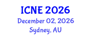 International Conference on Nuclear Engineering (ICNE) December 02, 2026 - Sydney, Australia