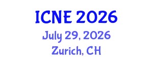 International Conference on Nuclear Engineering (ICNE) July 29, 2026 - Zurich, Switzerland