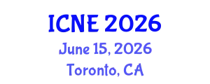 International Conference on Nuclear Engineering (ICNE) June 15, 2026 - Toronto, Canada