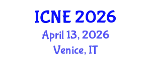 International Conference on Nuclear Engineering (ICNE) April 13, 2026 - Venice, Italy