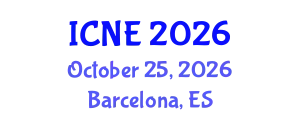 International Conference on Nuclear Engineering (ICNE) October 25, 2026 - Barcelona, Spain