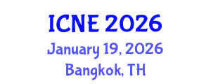 International Conference on Nuclear Engineering (ICNE) January 19, 2026 - Bangkok, Thailand