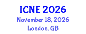 International Conference on Nuclear Engineering (ICNE) November 18, 2026 - London, United Kingdom