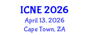 International Conference on Nuclear Engineering (ICNE) April 13, 2026 - Cape Town, South Africa