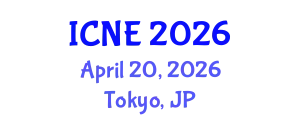 International Conference on Nuclear Engineering (ICNE) April 20, 2026 - Tokyo, Japan
