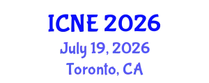 International Conference on Nuclear Engineering (ICNE) July 19, 2026 - Toronto, Canada
