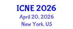 International Conference on Nuclear Engineering (ICNE) April 20, 2026 - New York, United States