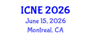 International Conference on Nuclear Engineering (ICNE) June 15, 2026 - Montreal, Canada