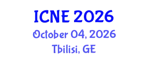 International Conference on Nuclear Engineering (ICNE) October 04, 2026 - Tbilisi, Georgia