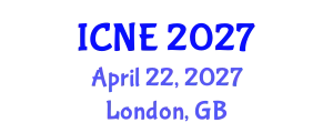 International Conference on Nuclear Engineering (ICNE) April 22, 2027 - London, United Kingdom