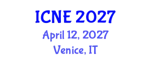 International Conference on Nuclear Engineering (ICNE) April 12, 2027 - Venice, Italy