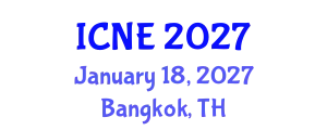 International Conference on Nuclear Engineering (ICNE) January 18, 2027 - Bangkok, Thailand