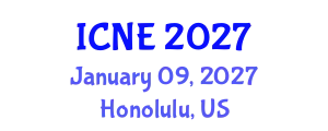 International Conference on Nuclear Engineering (ICNE) January 09, 2027 - Honolulu, United States