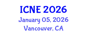 International Conference on Nuclear Engineering (ICNE) January 05, 2026 - Vancouver, Canada