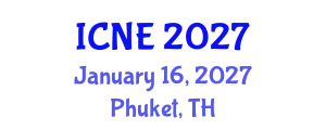 International Conference on Nuclear Engineering (ICNE) January 16, 2027 - Phuket, Thailand