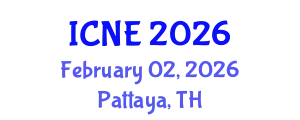 International Conference on Nuclear Engineering (ICNE) February 02, 2026 - Pattaya, Thailand