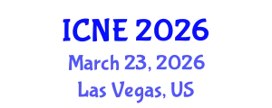 International Conference on Nuclear Engineering (ICNE) March 23, 2026 - Las Vegas, United States