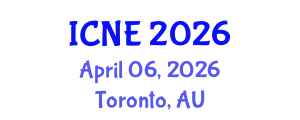 International Conference on Nuclear Engineering (ICNE) April 06, 2026 - Toronto, Australia