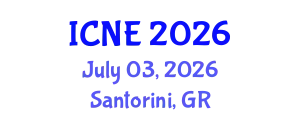 International Conference on Nuclear Engineering (ICNE) July 03, 2026 - Santorini, Greece