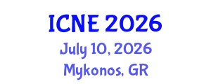 International Conference on Nuclear Engineering (ICNE) July 10, 2026 - Mykonos, Greece