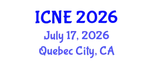 International Conference on Nuclear Engineering (ICNE) July 17, 2026 - Quebec City, Canada