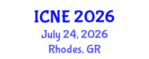 International Conference on Nuclear Engineering (ICNE) July 24, 2026 - Rhodes, Greece