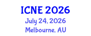 International Conference on Nuclear Engineering (ICNE) July 24, 2026 - Melbourne, Australia