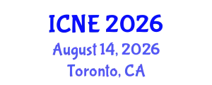 International Conference on Nuclear Engineering (ICNE) August 14, 2026 - Toronto, Canada