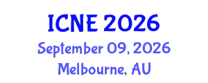 International Conference on Nuclear Engineering (ICNE) September 09, 2026 - Melbourne, Australia