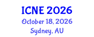 International Conference on Nuclear Engineering (ICNE) October 18, 2026 - Sydney, Australia