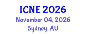 International Conference on Nuclear Engineering (ICNE) November 04, 2026 - Sydney, Australia