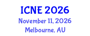 International Conference on Nuclear Engineering (ICNE) November 11, 2026 - Melbourne, Australia
