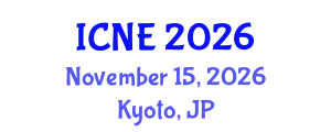 International Conference on Nuclear Engineering (ICNE) November 15, 2026 - Kyoto, Japan