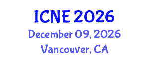 International Conference on Nuclear Engineering (ICNE) December 09, 2026 - Vancouver, Canada
