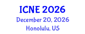 International Conference on Nuclear Engineering (ICNE) December 20, 2026 - Honolulu, United States