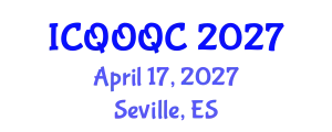 International Conference on Quantum Optics and Quantum Computing (ICQOQC) April 17, 2027 - Seville, Spain