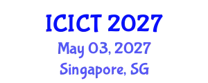 International Conference on Information and Computer Technology (ICICT) May 03, 2027 - Singapore, Singapore