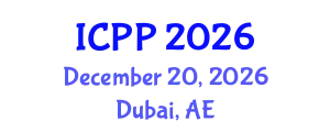 International Conference on Pedagogy and Psychology (ICPP) December 20, 2026 - Dubai, United Arab Emirates