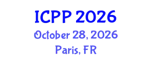 International Conference on Pedagogy and Psychology (ICPP) October 28, 2026 - Paris, France
