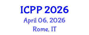 International Conference on Pedagogy and Psychology (ICPP) April 06, 2026 - Rome, Italy