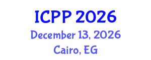 International Conference on Pedagogy and Psychology (ICPP) December 13, 2026 - Cairo, Egypt
